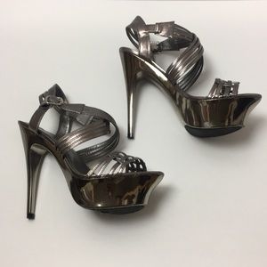 Miss Me heels reflective